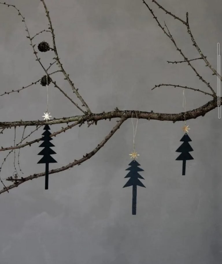 House Doctor Set of 3 Hanging Trees